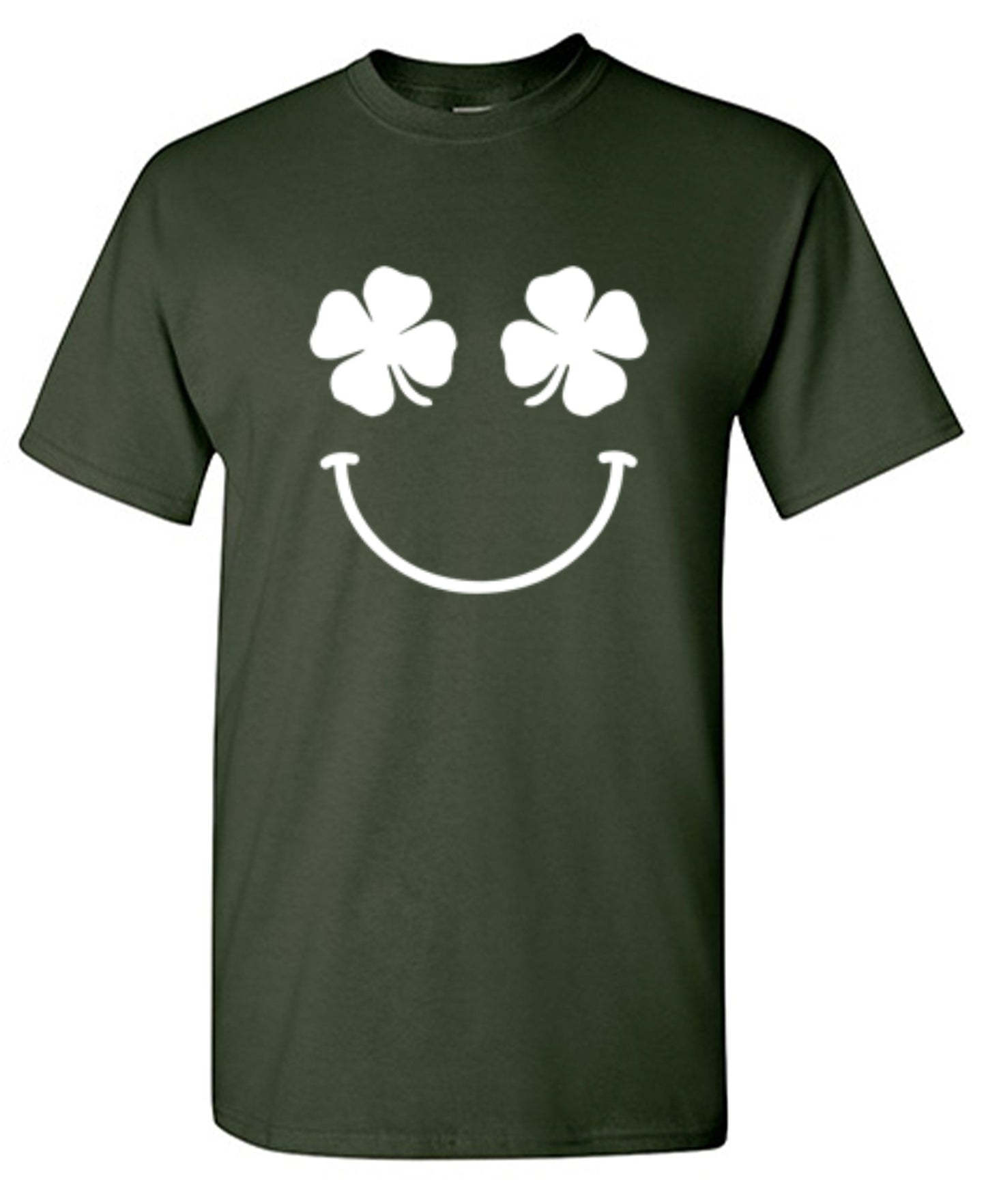 Funny T-Shirts design "Clover Face"