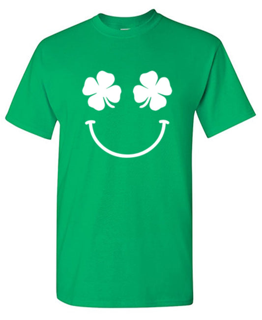 Funny T-Shirts design "Clover Face"