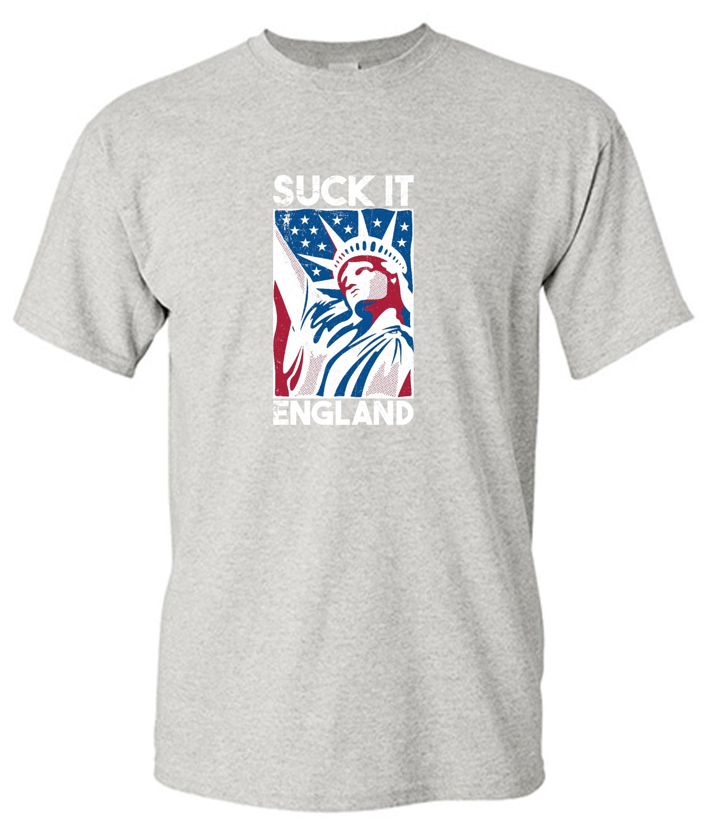 Funny T-Shirts design "Suck It England - Patriotic Independence Day T-Shirt"