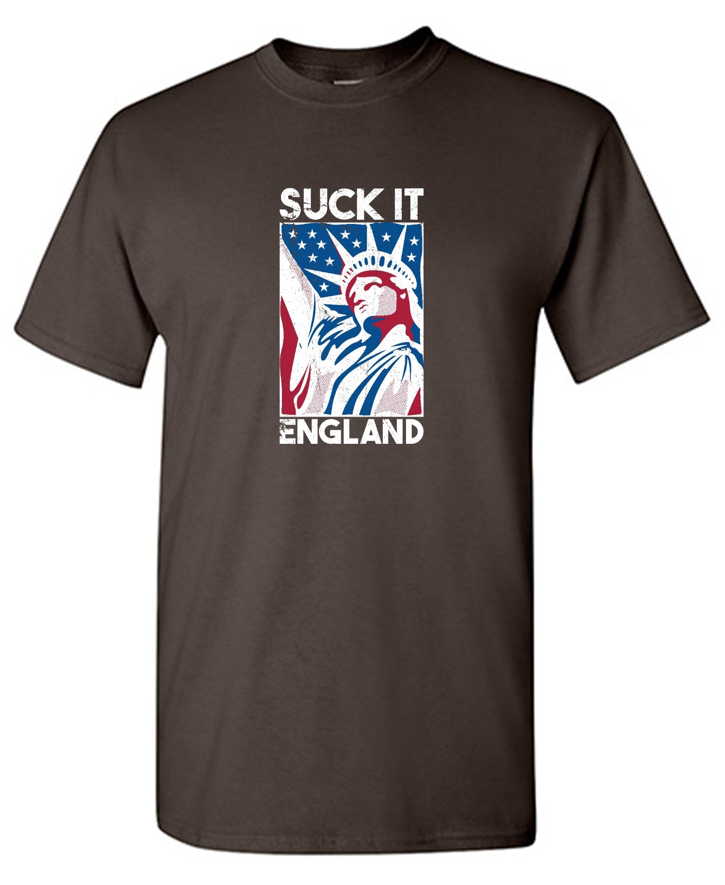 Funny T-Shirts design "Suck It England - Patriotic Independence Day T-Shirt"