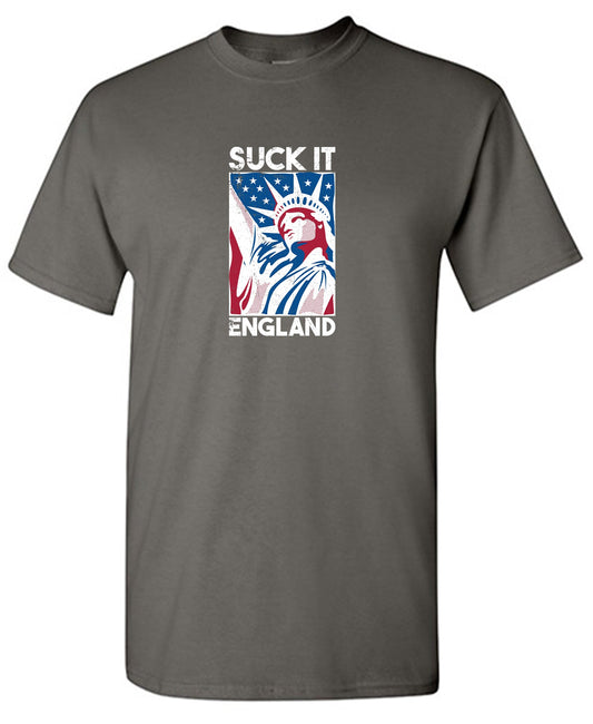 Funny T-Shirts design "Suck It England Tee"