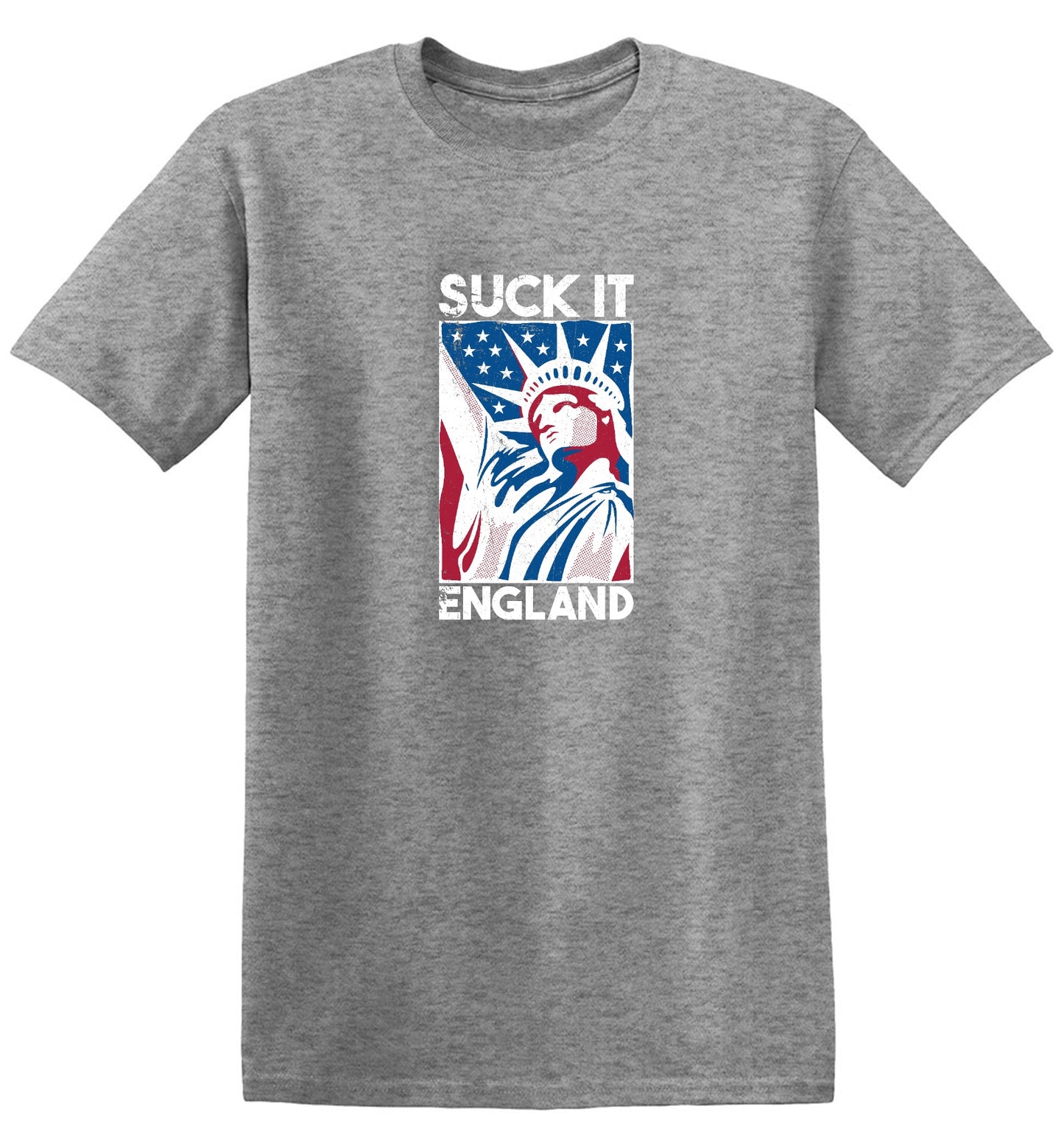 Funny T-Shirts design "Suck It England - Patriotic Independence Day T-Shirt"