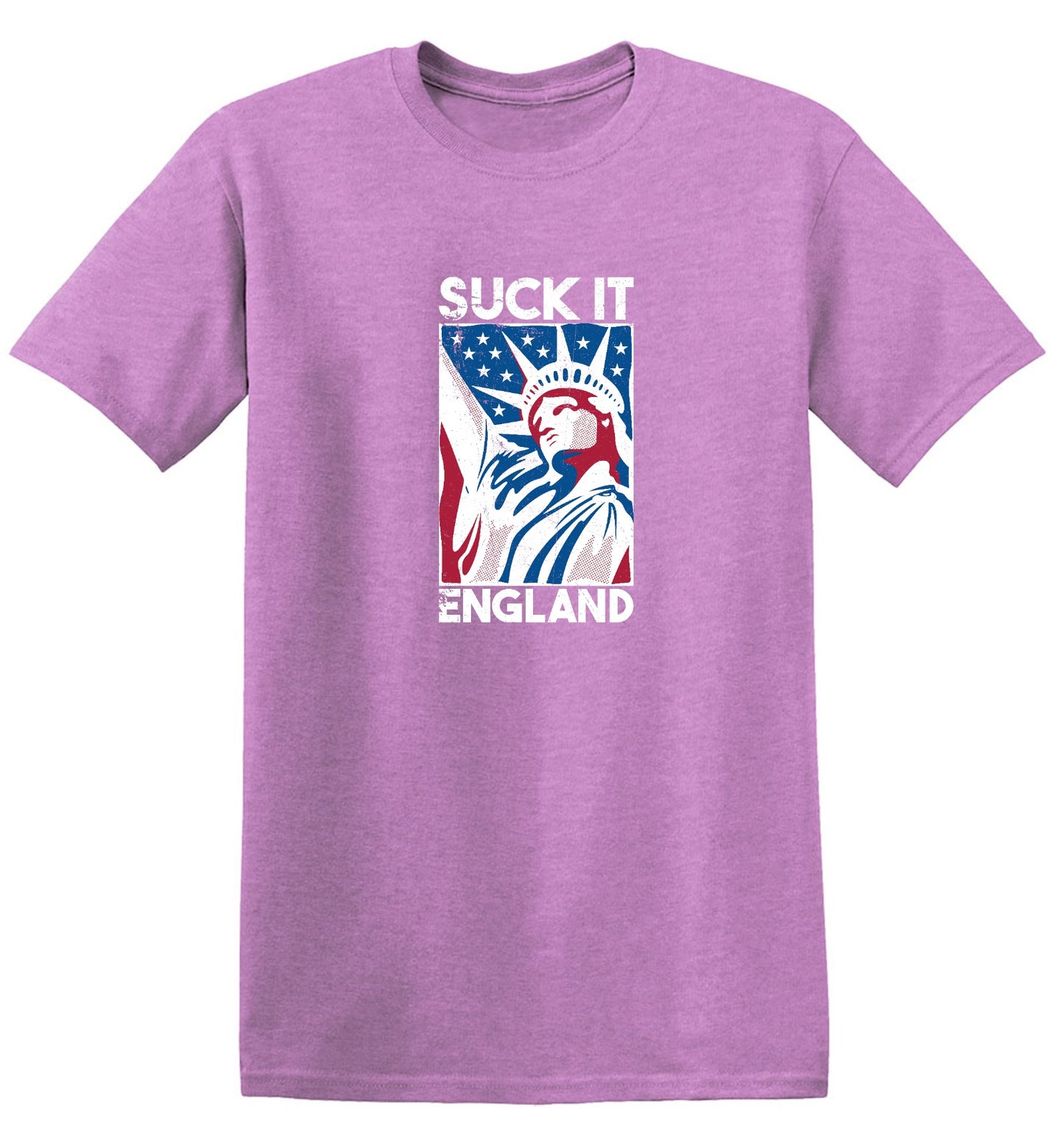 Funny T-Shirts design "Suck It England - Patriotic Independence Day T-Shirt"