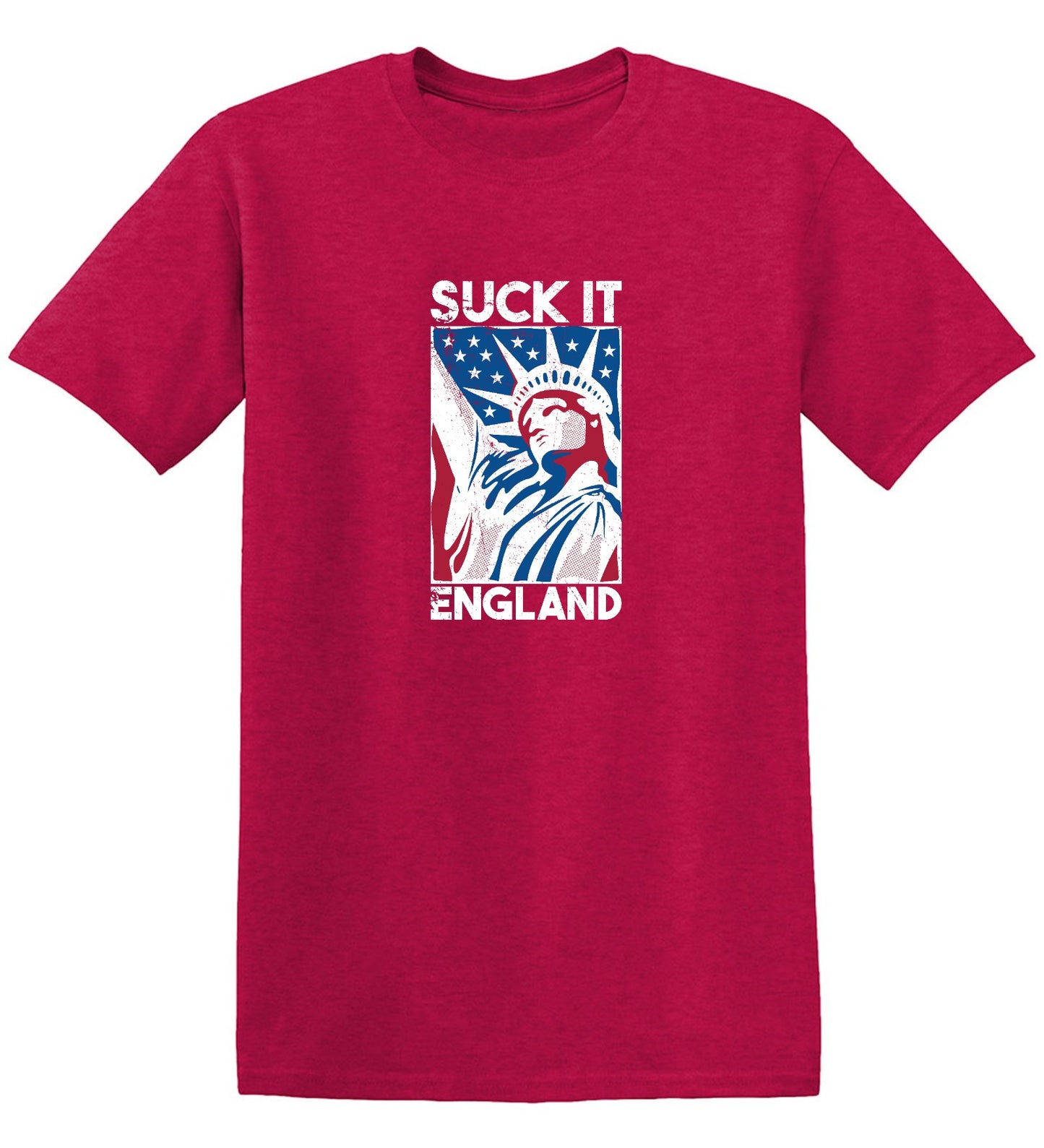 Funny T-Shirts design "Suck It England - Patriotic Independence Day T-Shirt"