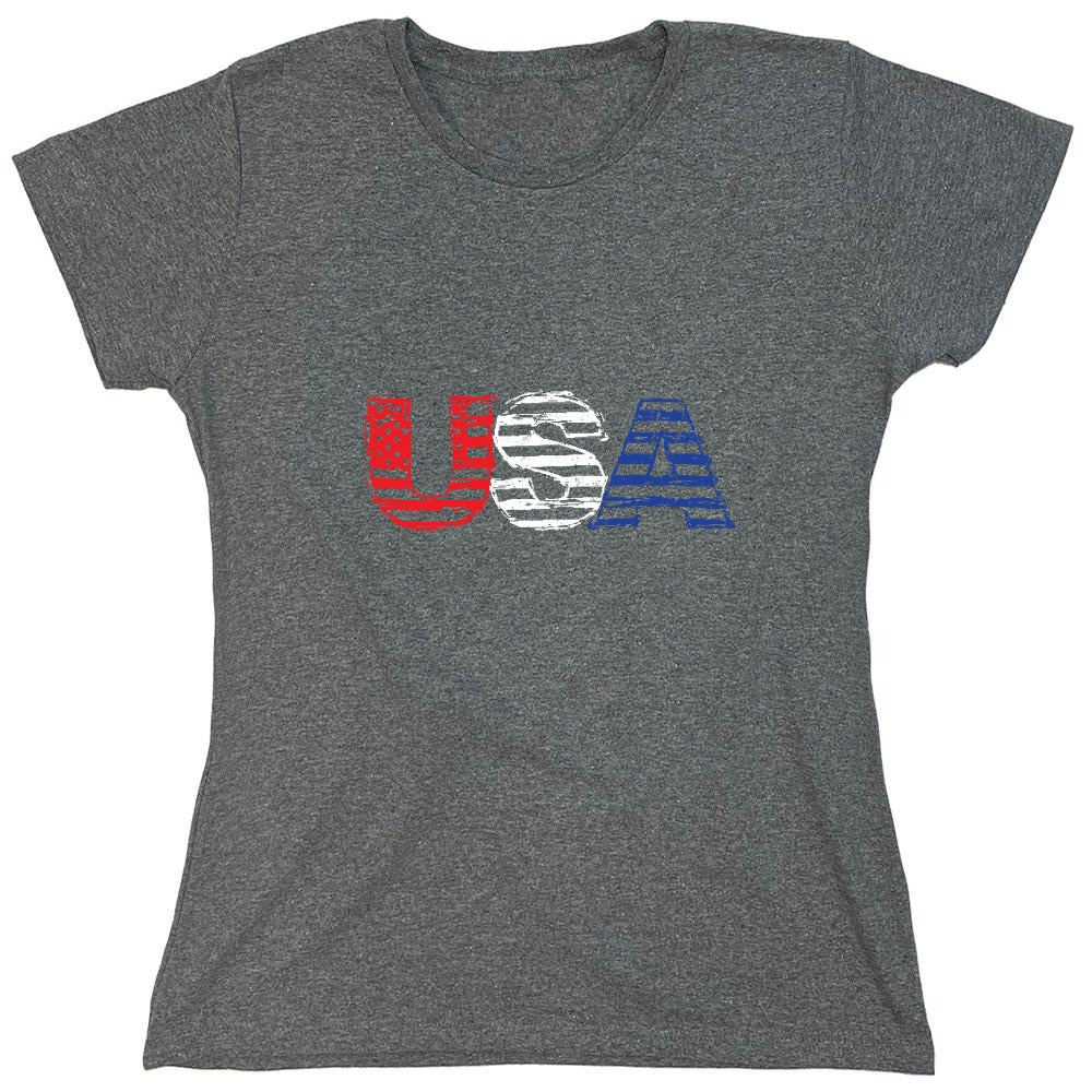 Funny T-Shirts design "USA Patriotic Shirt! - Womens"