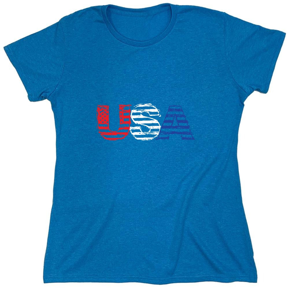 Funny T-Shirts design "USA Patriotic Shirt! - Womens"