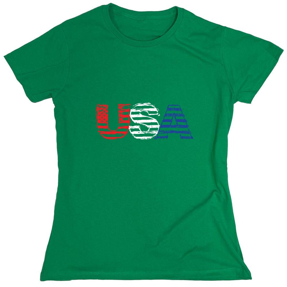 Funny T-Shirts design "USA Patriotic Shirt! - Womens"