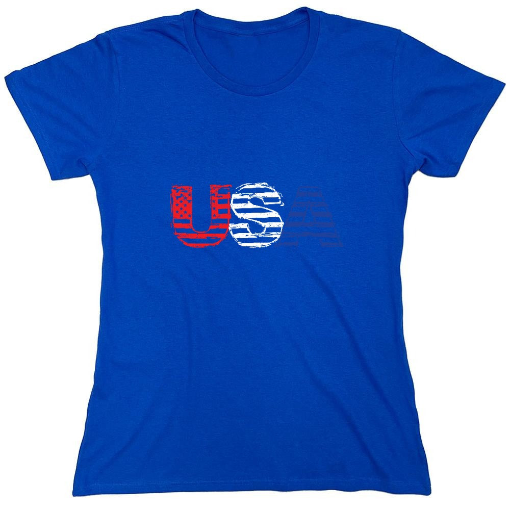 Funny T-Shirts design "USA Patriotic Shirt! - Womens"