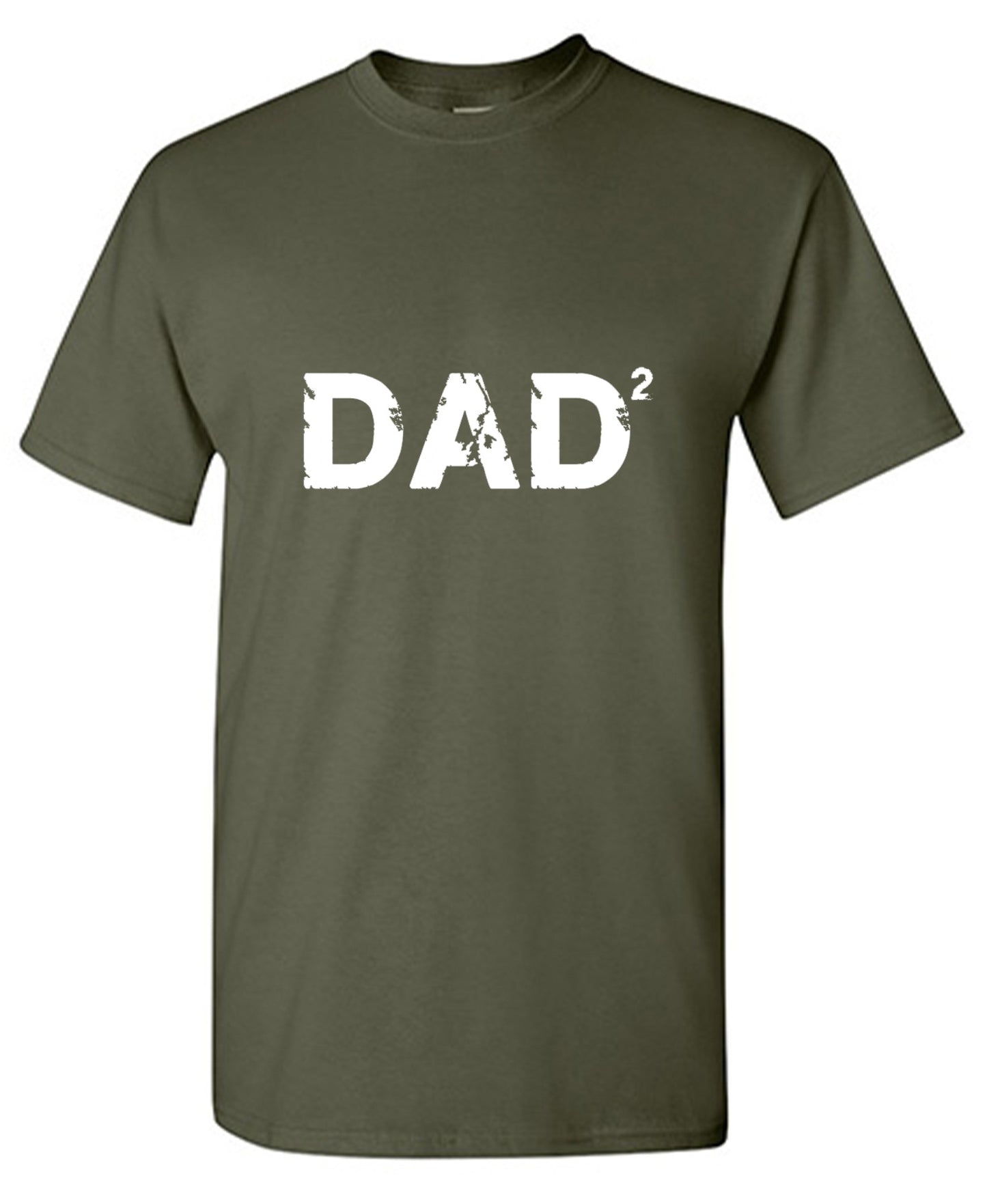 Funny T-Shirts design "Dad Squared"