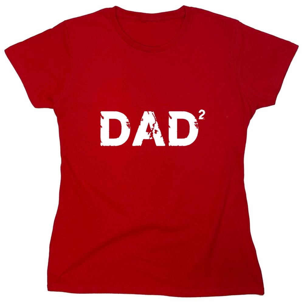 Funny T-Shirts design "Dad Squared"