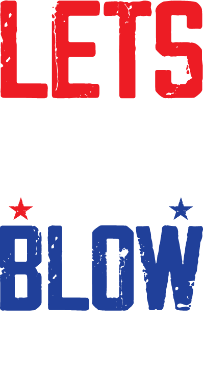 Funny T-Shirts design "Let's Drink And Blow Stuff Up - 4th of July T-Shirt"