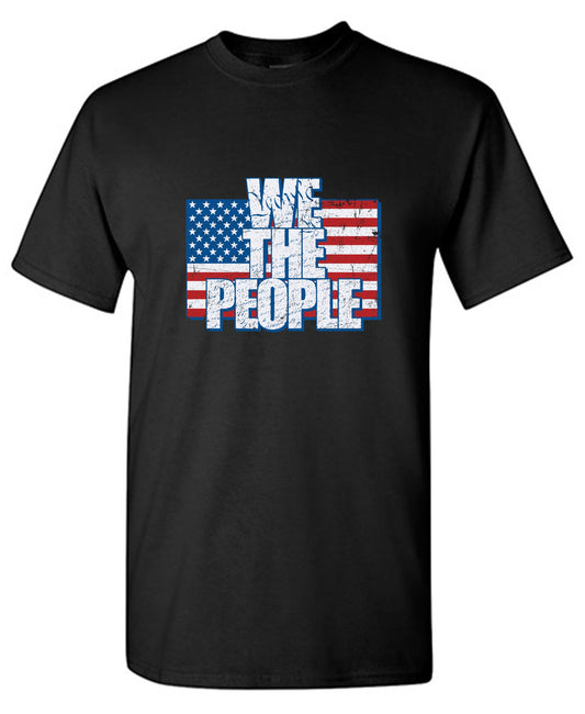 Funny T-Shirts design "We The People Patriotic T-Shirt - Tall Tee"