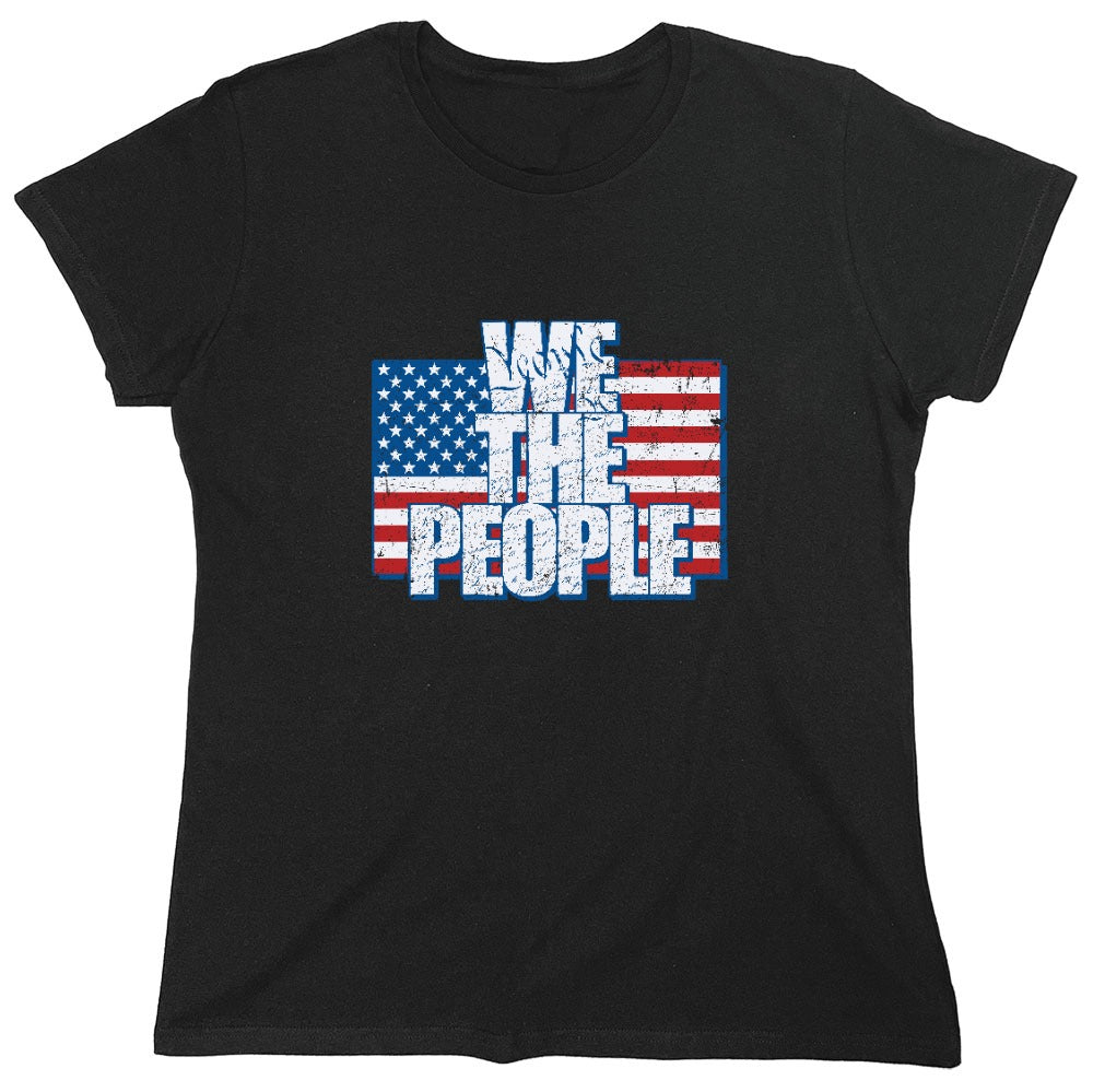Funny T-Shirts design "We The People Patriotic T-Shirt - Womens"