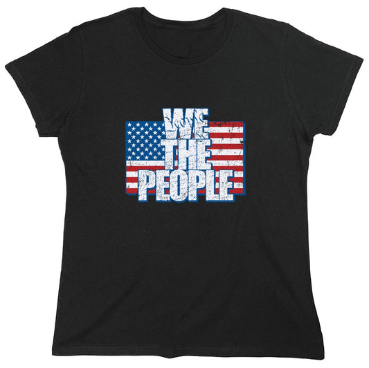 Funny T-Shirts design "We The People Patriotic T-Shirt - Womens"
