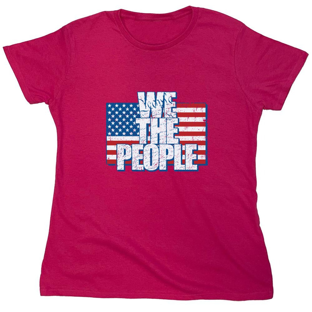 Funny T-Shirts design "We The People Patriotic T-Shirt - Womens"