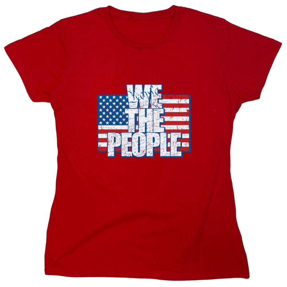 Funny T-Shirts design "We The People Patriotic T-Shirt - Womens"