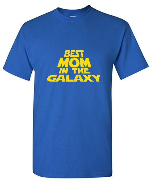 Funny T-Shirts design "Best Mom In The Galaxy T-Shirt"