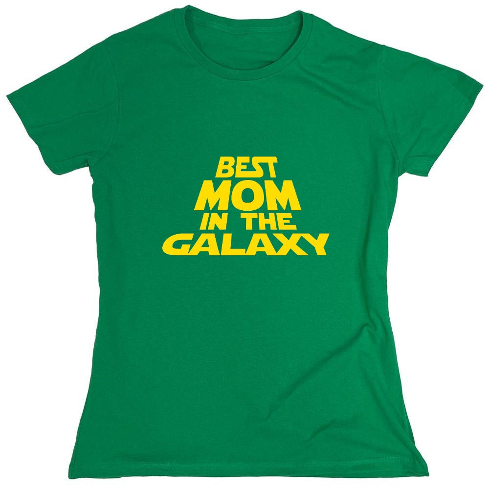 Funny T-Shirts design "Best Mom In The Galaxy T-Shirt - Womens"