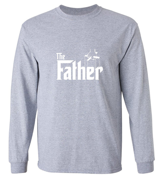 Funny T-Shirts design "The Father - Cool T-Shirt - Long Sleeve"