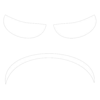 Funny T-Shirts design "Mad Smile"