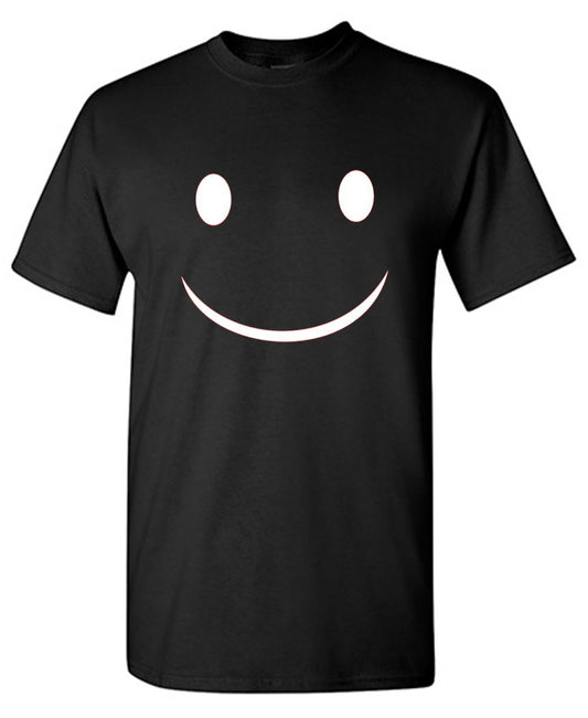 Funny T-Shirts design "Happy Smile - Tall Tee"