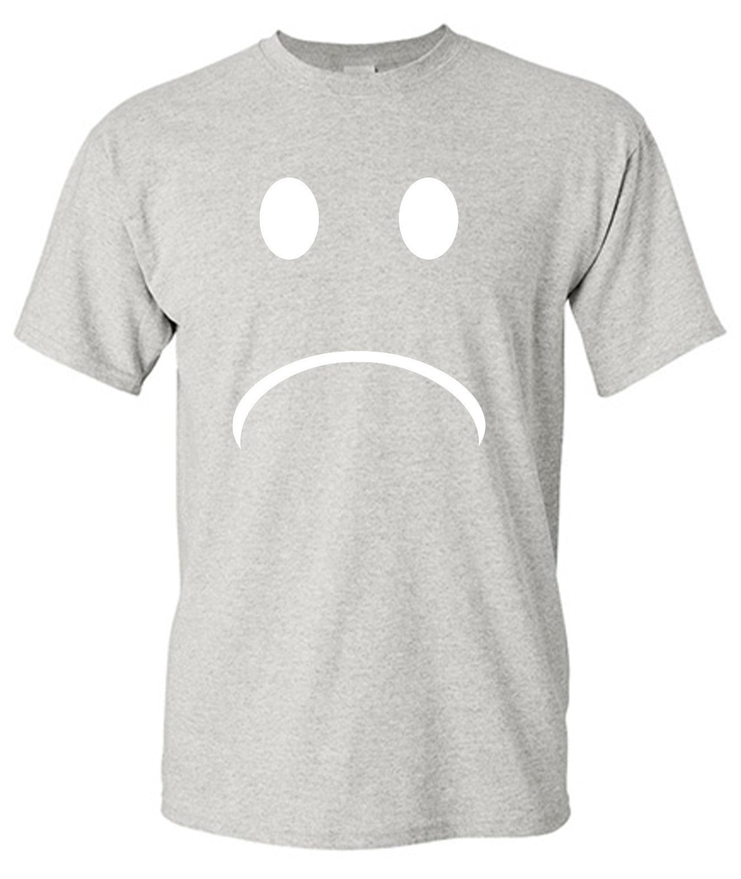 Funny T-Shirts design "Sad Smile"