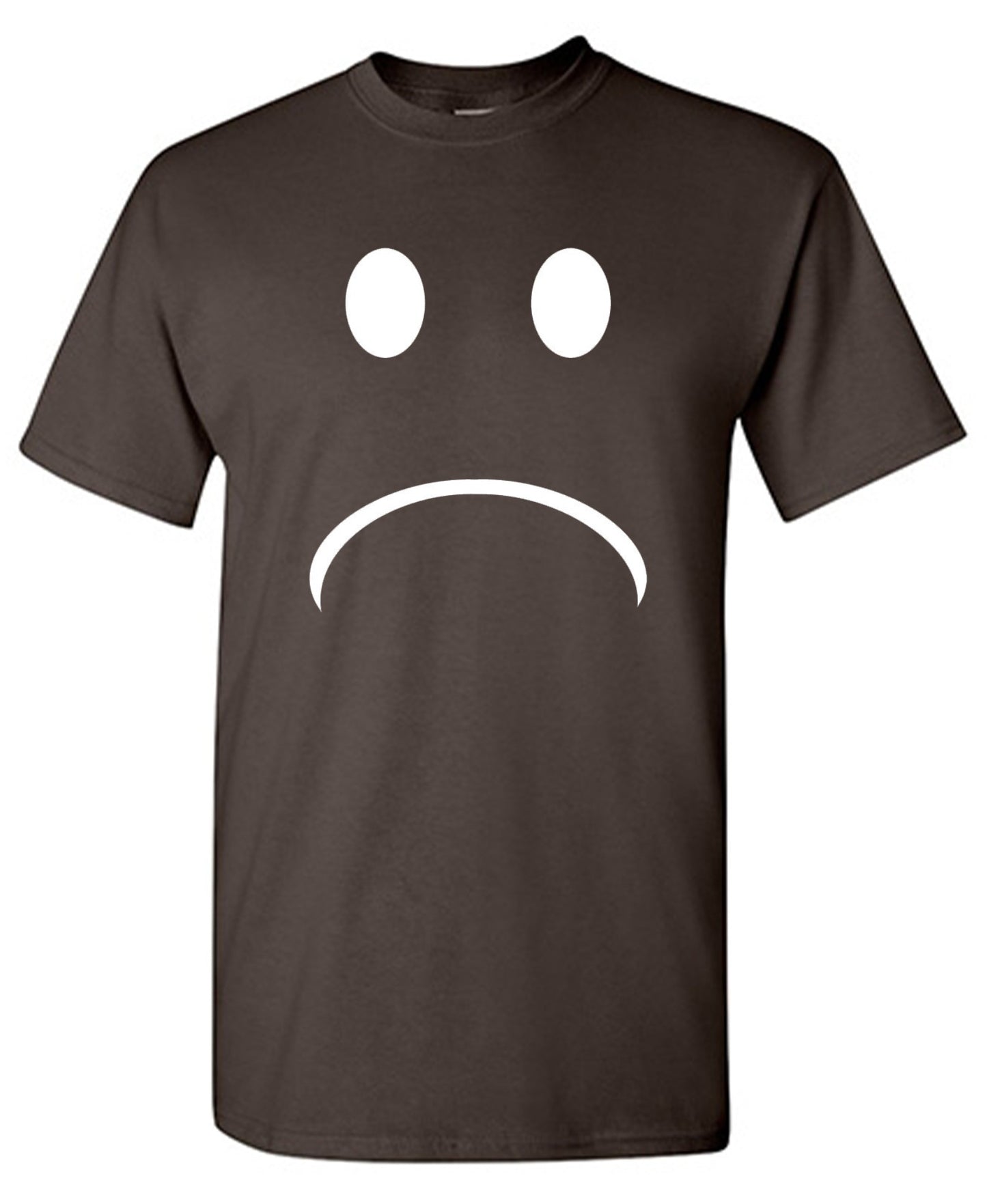 Funny T-Shirts design "Sad Smile"
