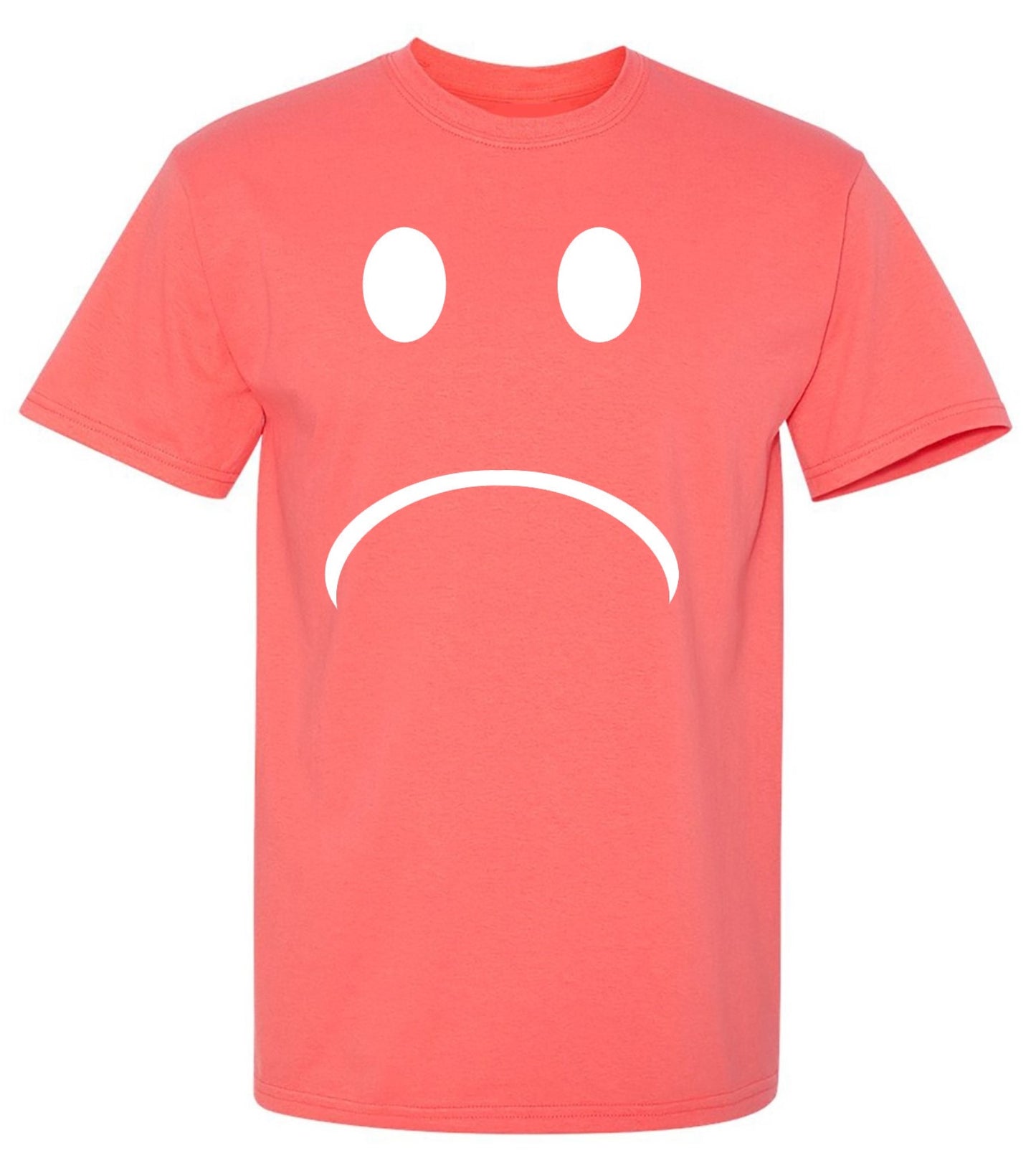 Funny T-Shirts design "Sad Smile"
