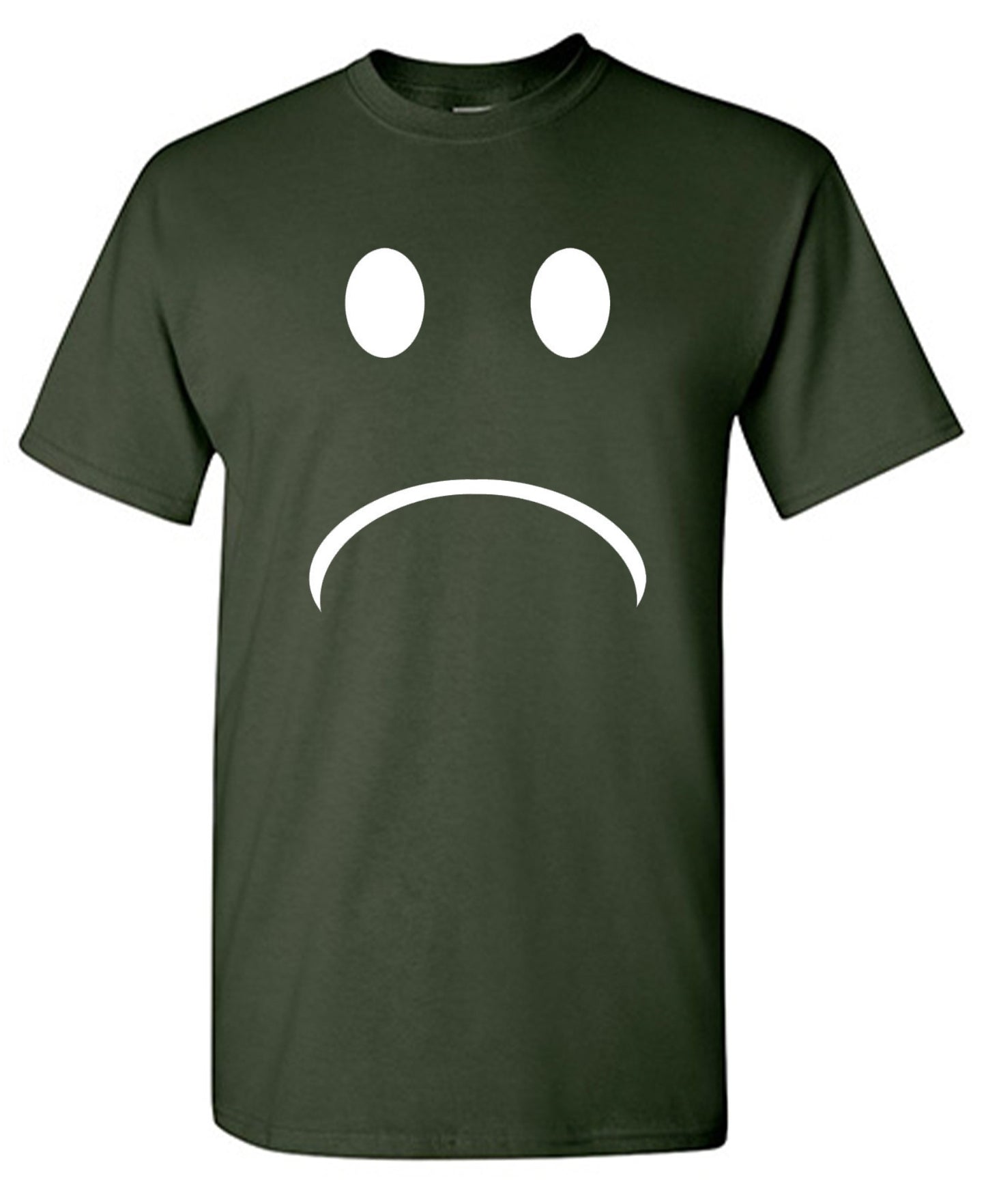 Funny T-Shirts design "Sad Smile"
