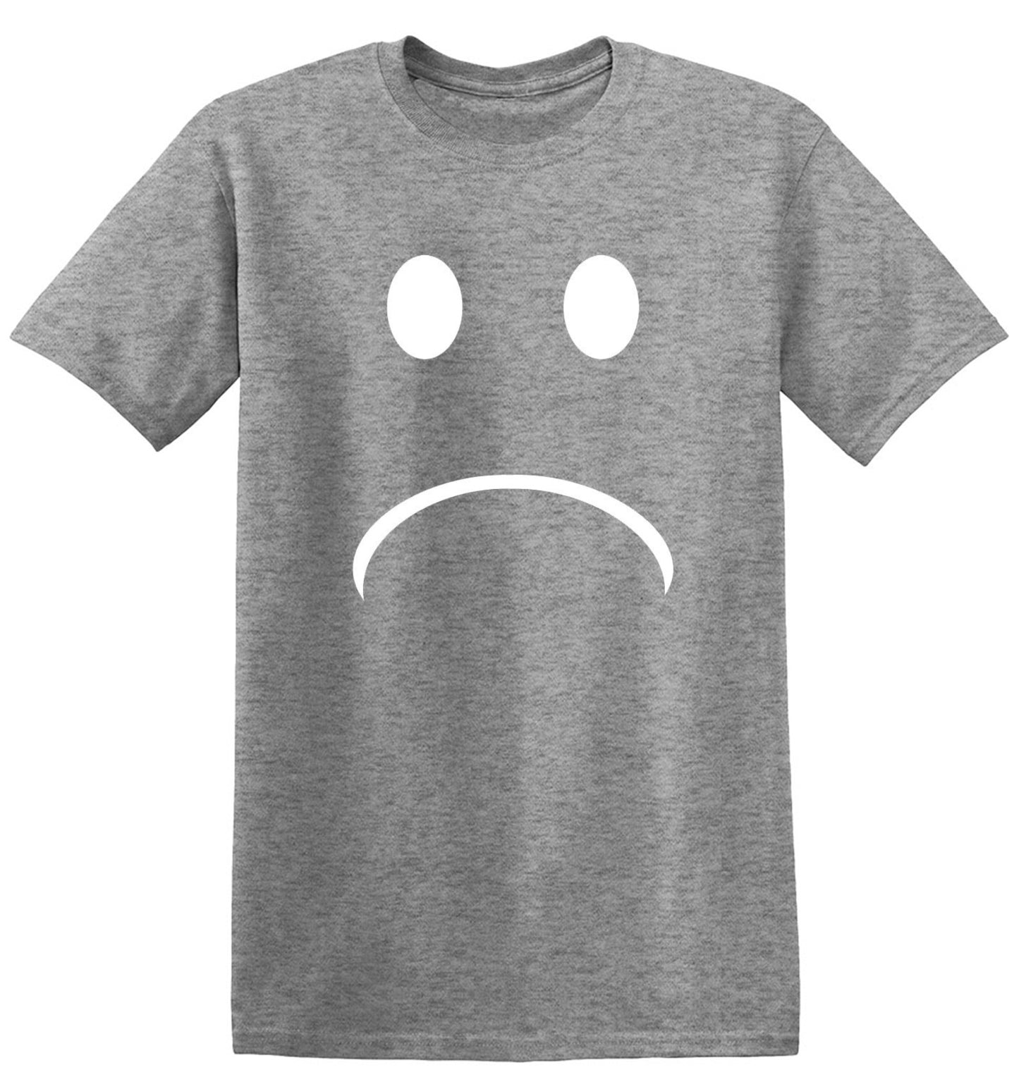 Funny T-Shirts design "Sad Smile"