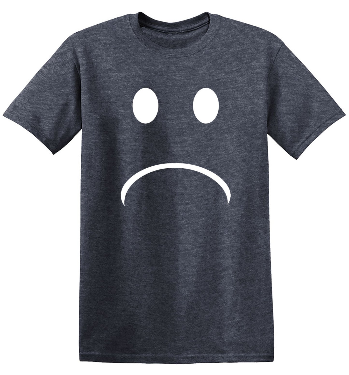 Funny T-Shirts design "Sad Smile"
