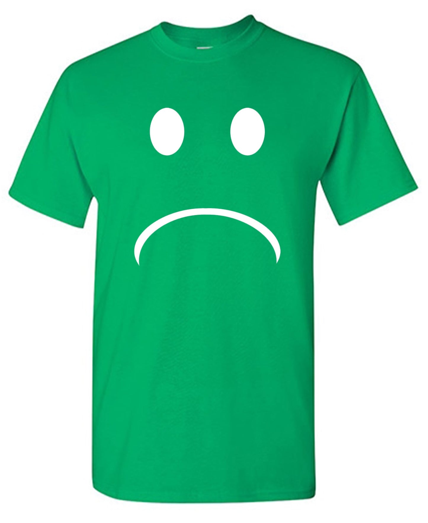 Funny T-Shirts design "Sad Smile"