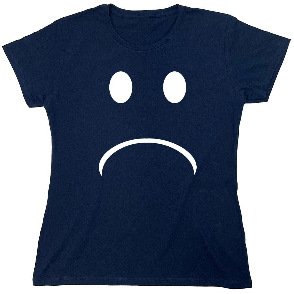 Funny T-Shirts design "Sad Smile"