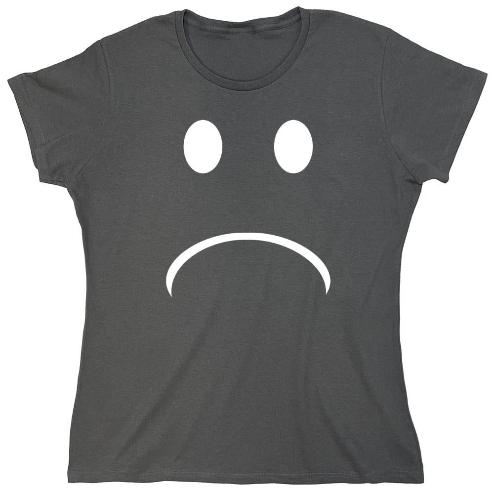Funny T-Shirts design "Sad Smile"