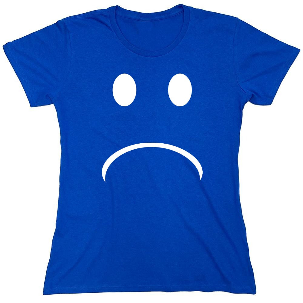 Funny T-Shirts design "Sad Smile"
