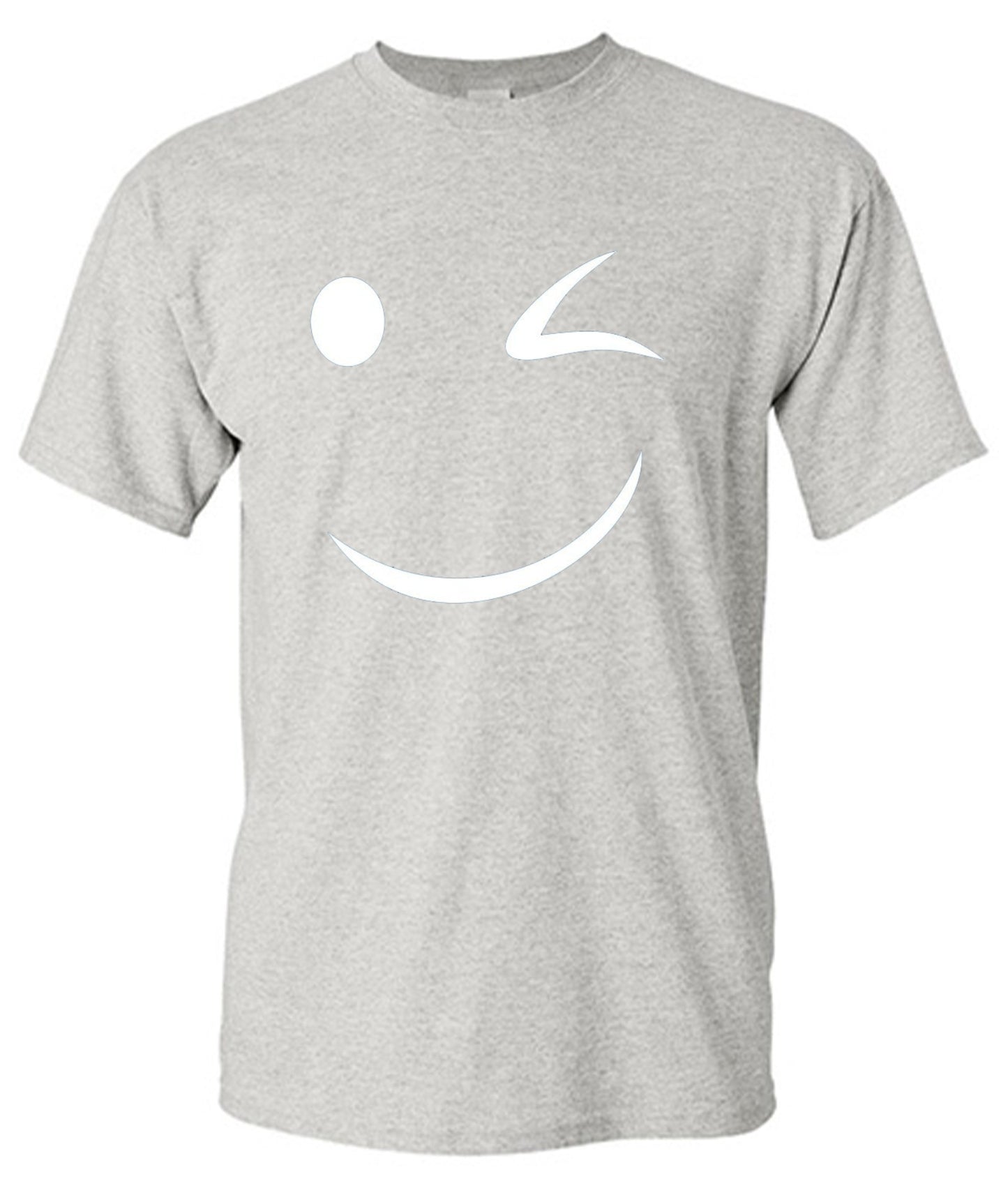 Funny T-Shirts design "Wink Smile"