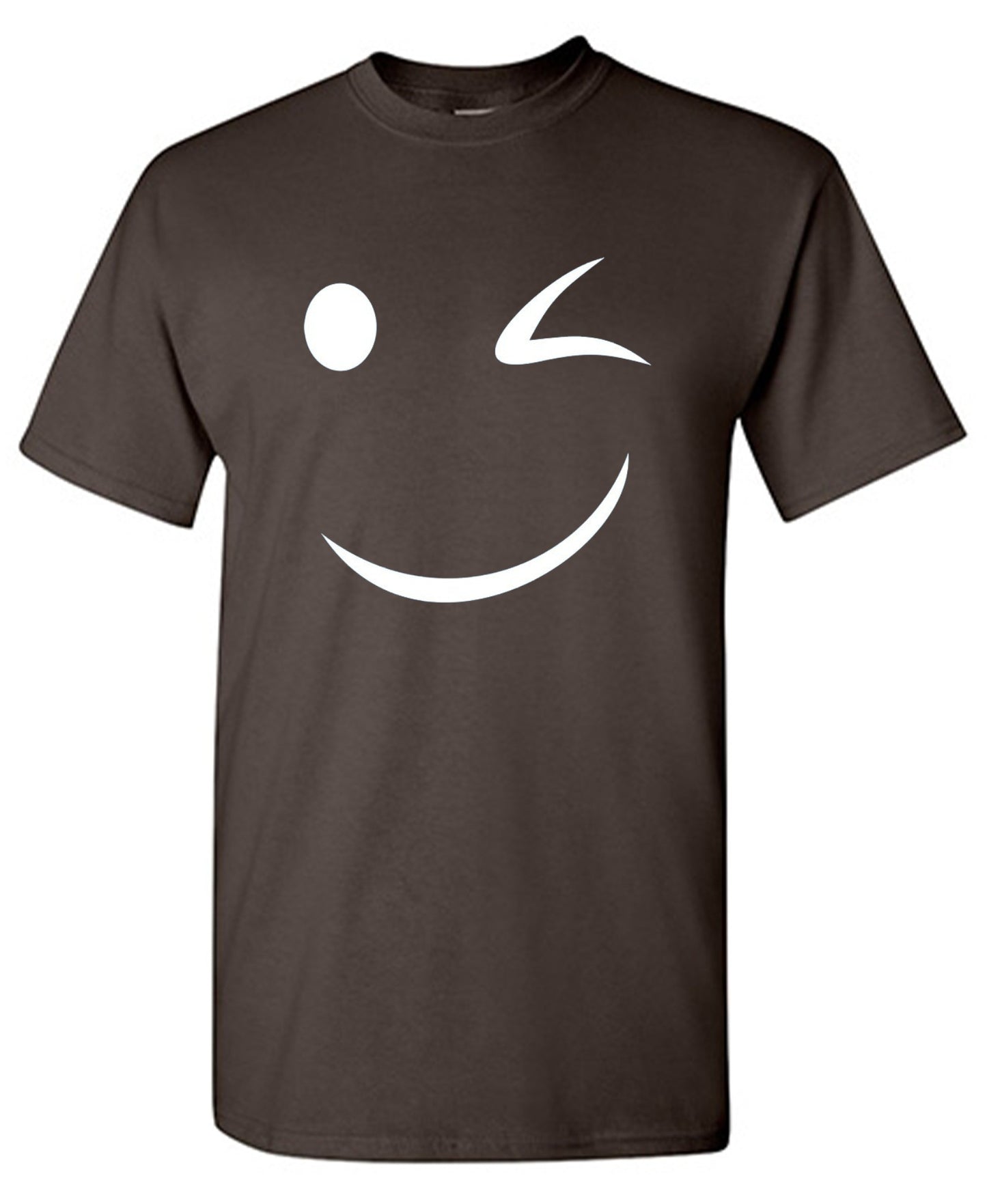 Funny T-Shirts design "Wink Smile"