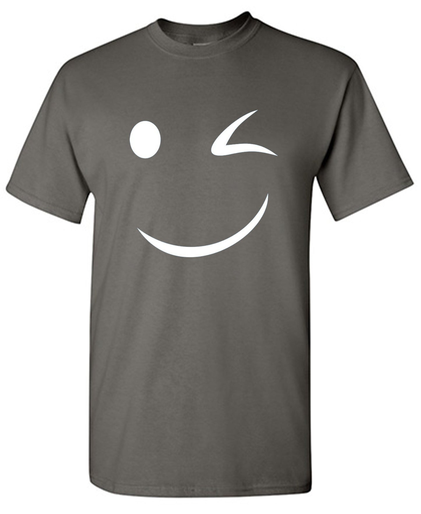 Funny T-Shirts design "Wink Smile"