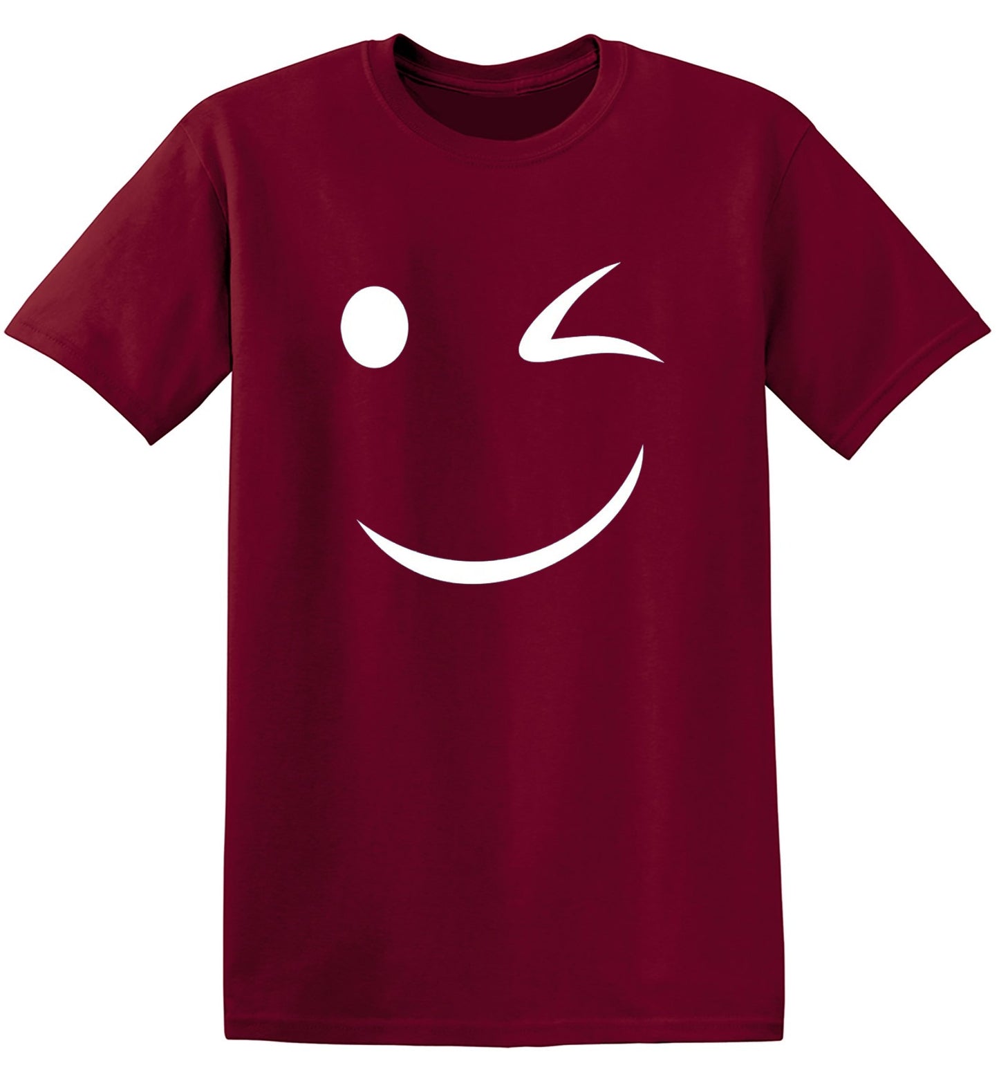 Funny T-Shirts design "Wink Smile"