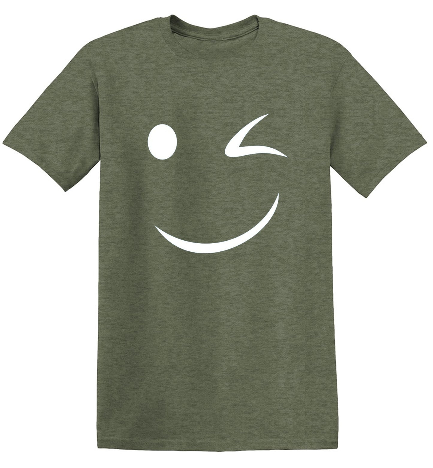 Funny T-Shirts design "Wink Smile"
