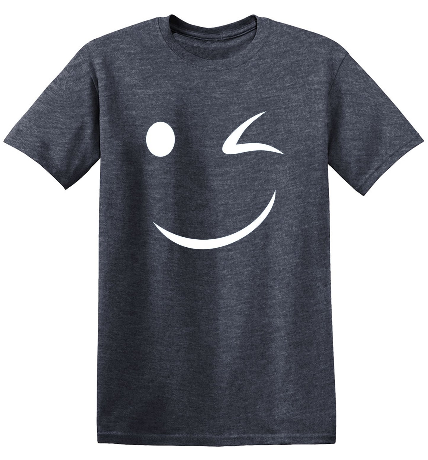 Funny T-Shirts design "Wink Smile"