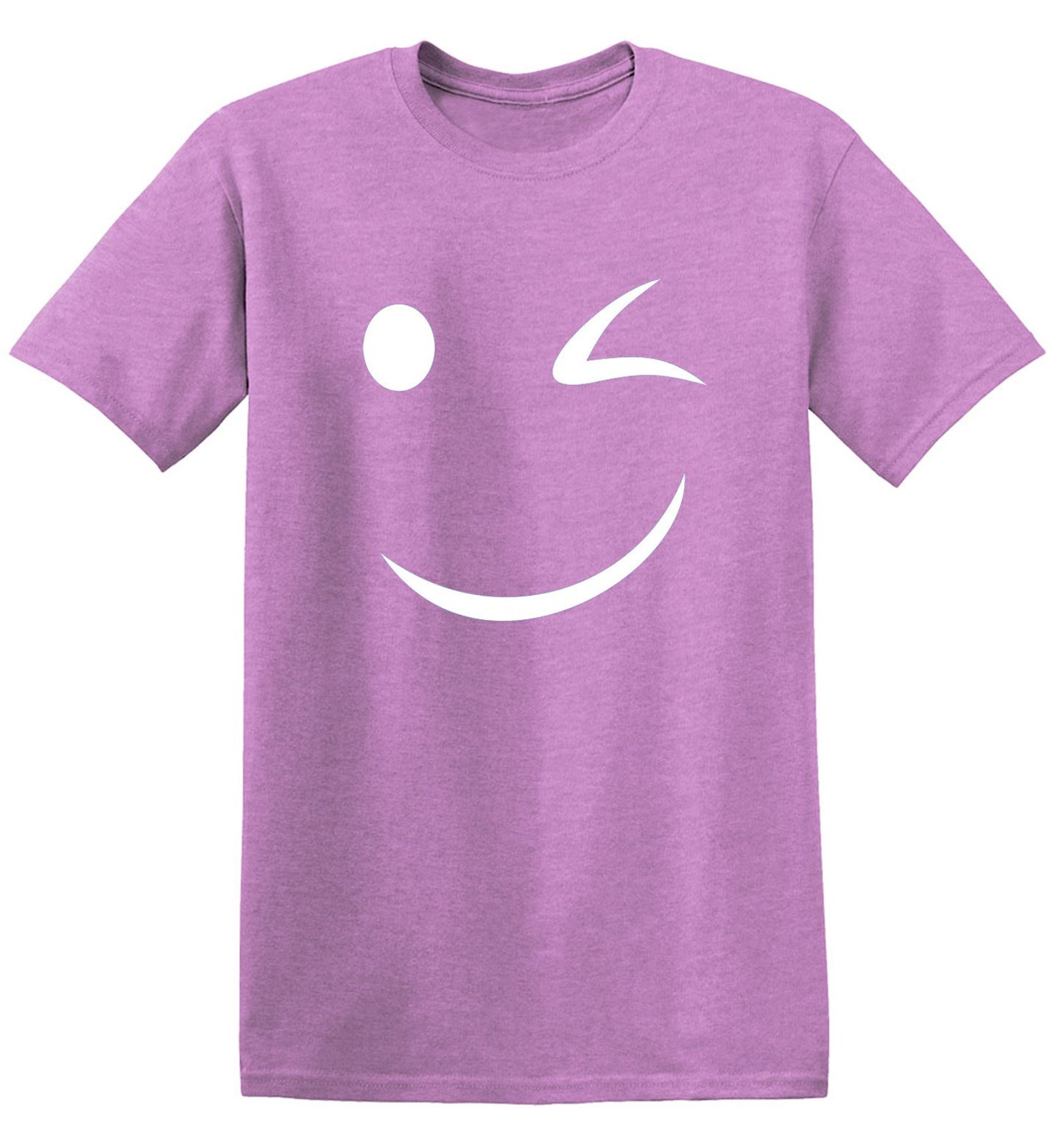 Funny T-Shirts design "Wink Smile"