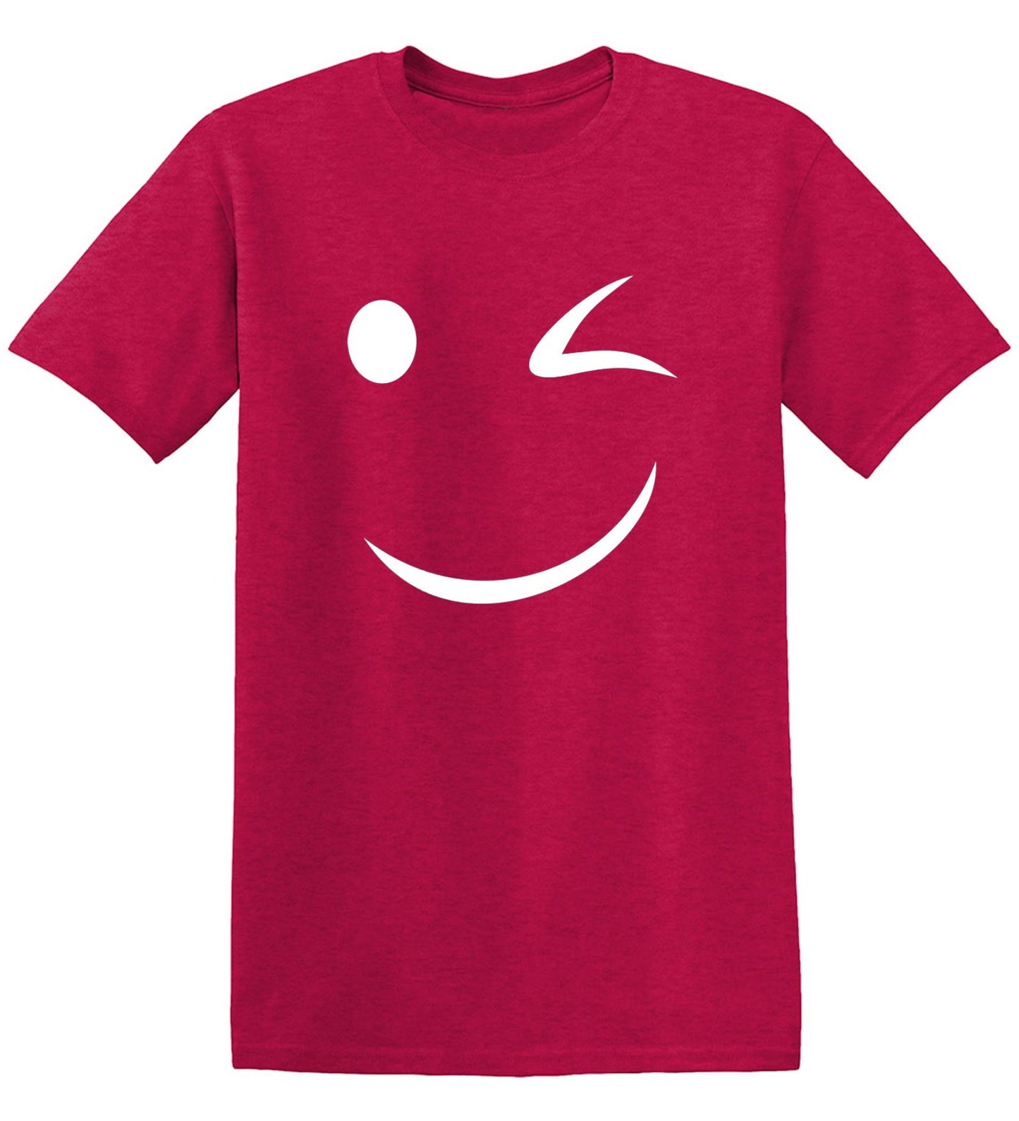 Funny T-Shirts design "Wink Smile"