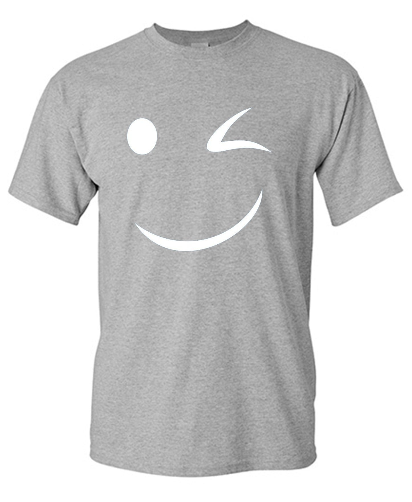 Funny T-Shirts design "Wink Smile"