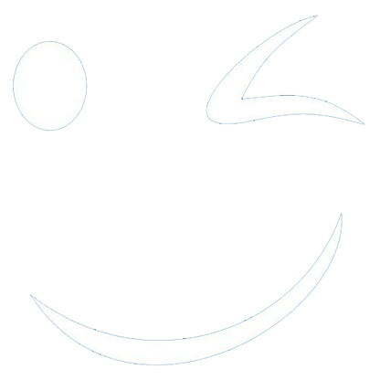 Funny T-Shirts design "Wink Smile"