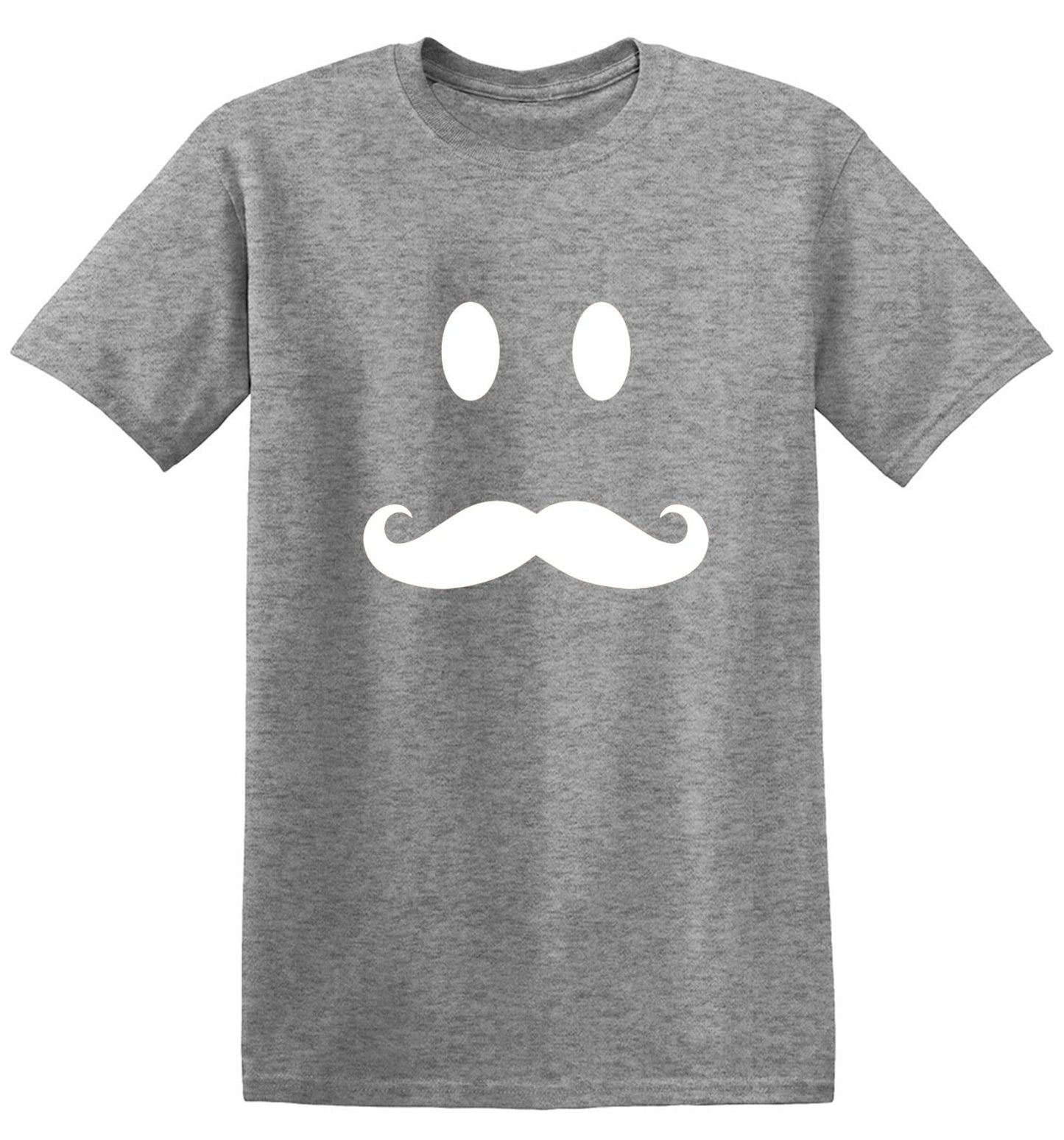 Funny T-Shirts design "Moustache Smile"
