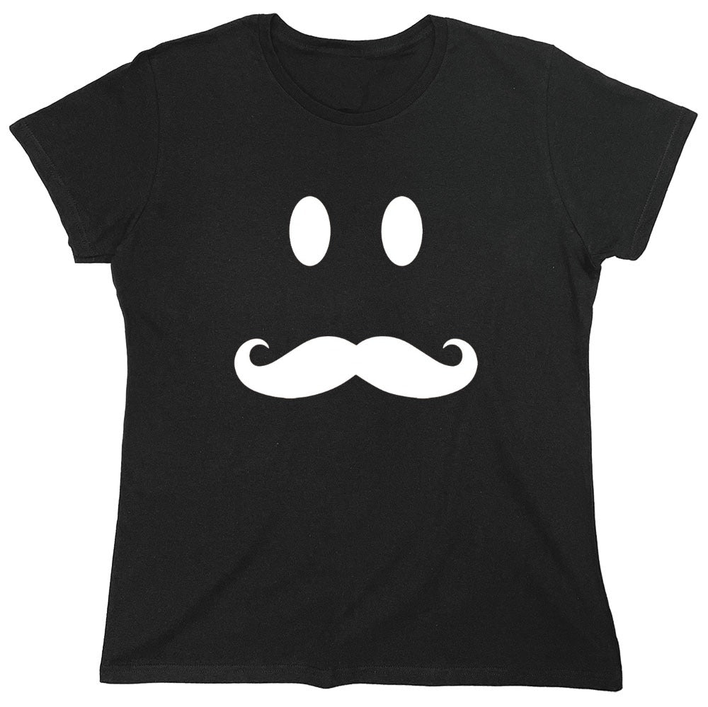 Funny T-Shirts design "Moustache Smile"
