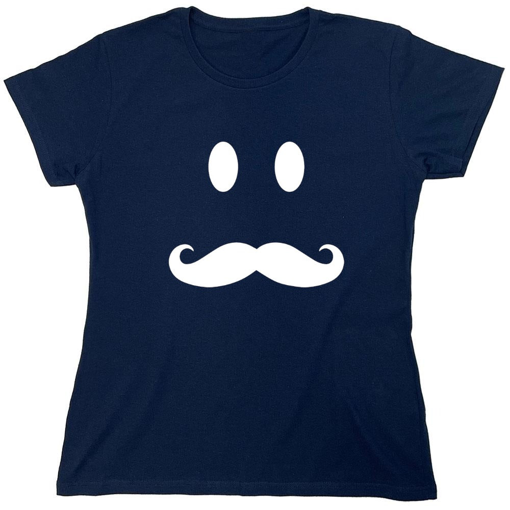 Funny T-Shirts design "Moustache Smile"