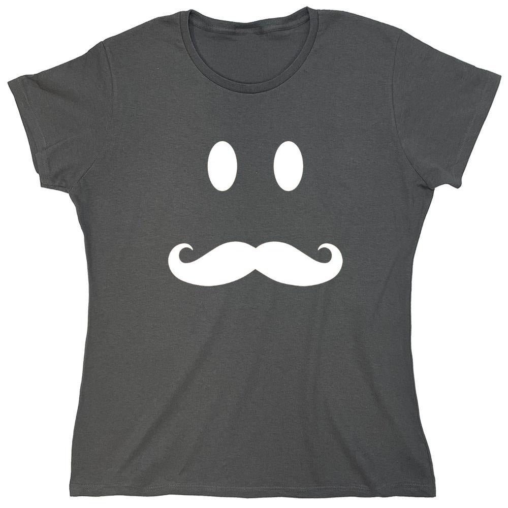 Funny T-Shirts design "Moustache Smile"