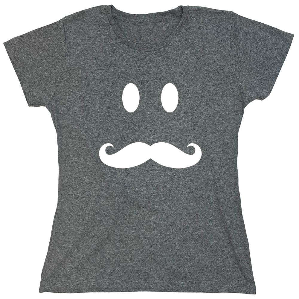 Funny T-Shirts design "Moustache Smile"